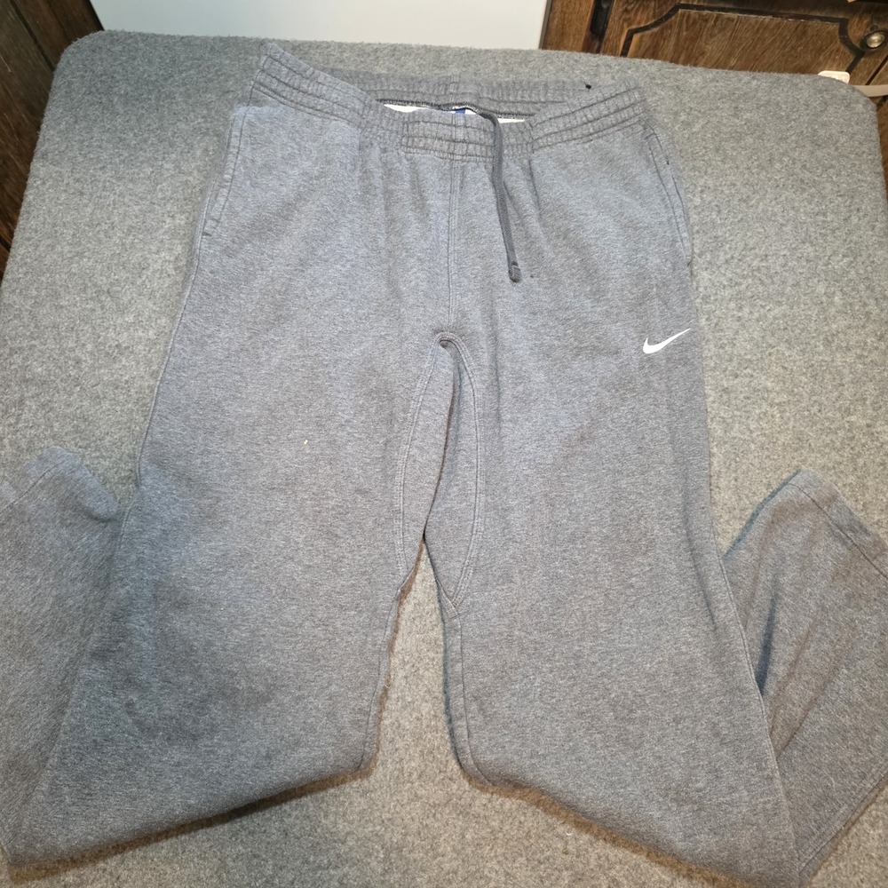 Nike Fleece Sweatpants Large Gray Sku:f2